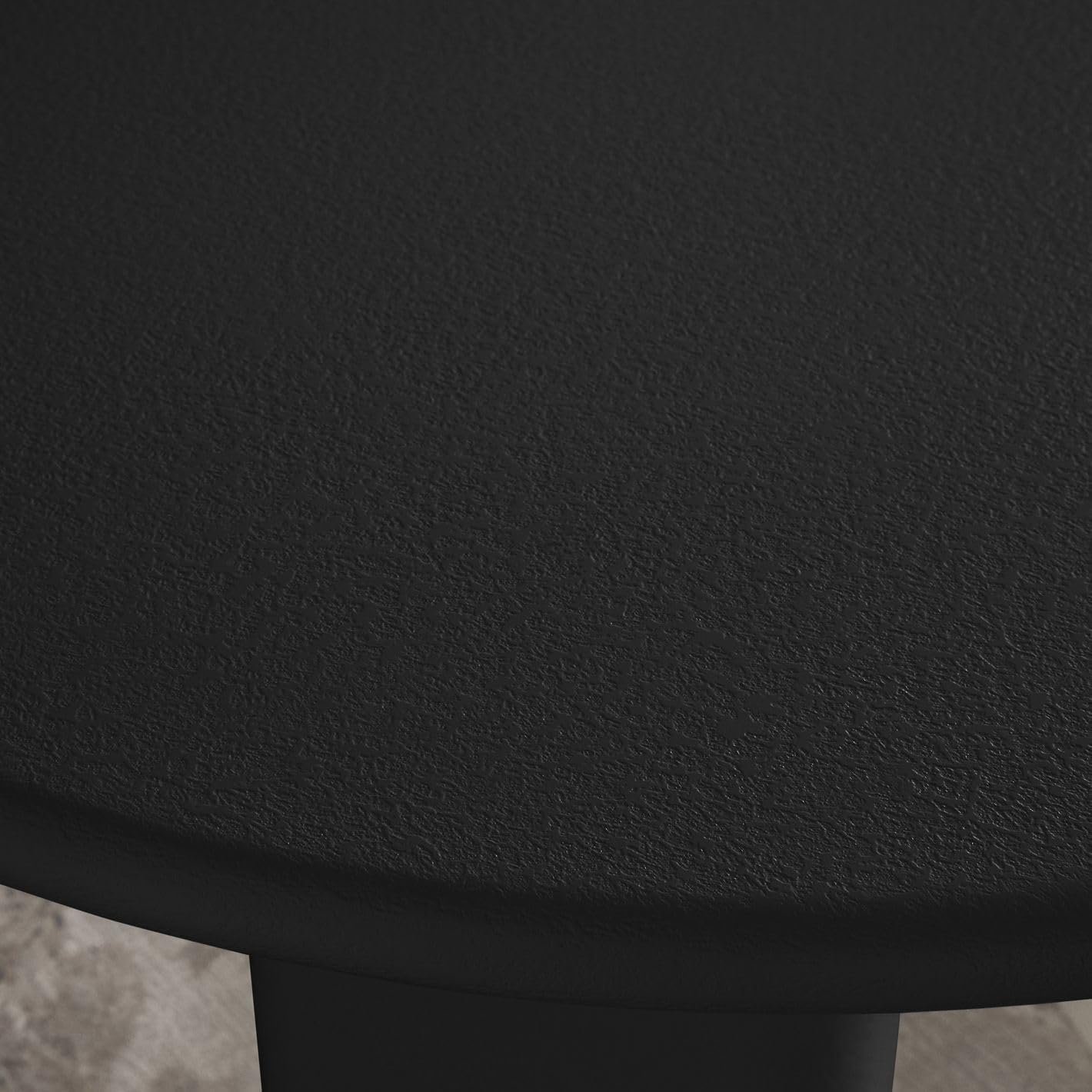 Karnak Pillar 6-Seater Oval Dining Table with Textured MDF Top, Three Pillar Legs, Contemporary Homestead Style - Image 32