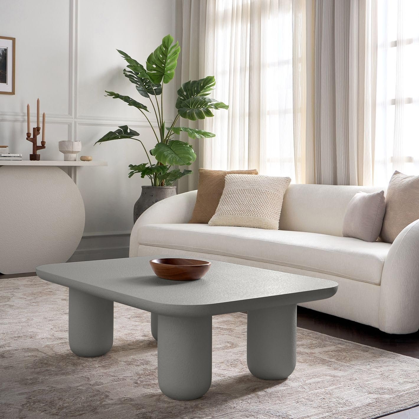 Karnak Velvet Coffee Table – Modern Rectangular Design, Engineered Wood Construction, Durable & Elegant Living Room Furniture (Black) - Image 45