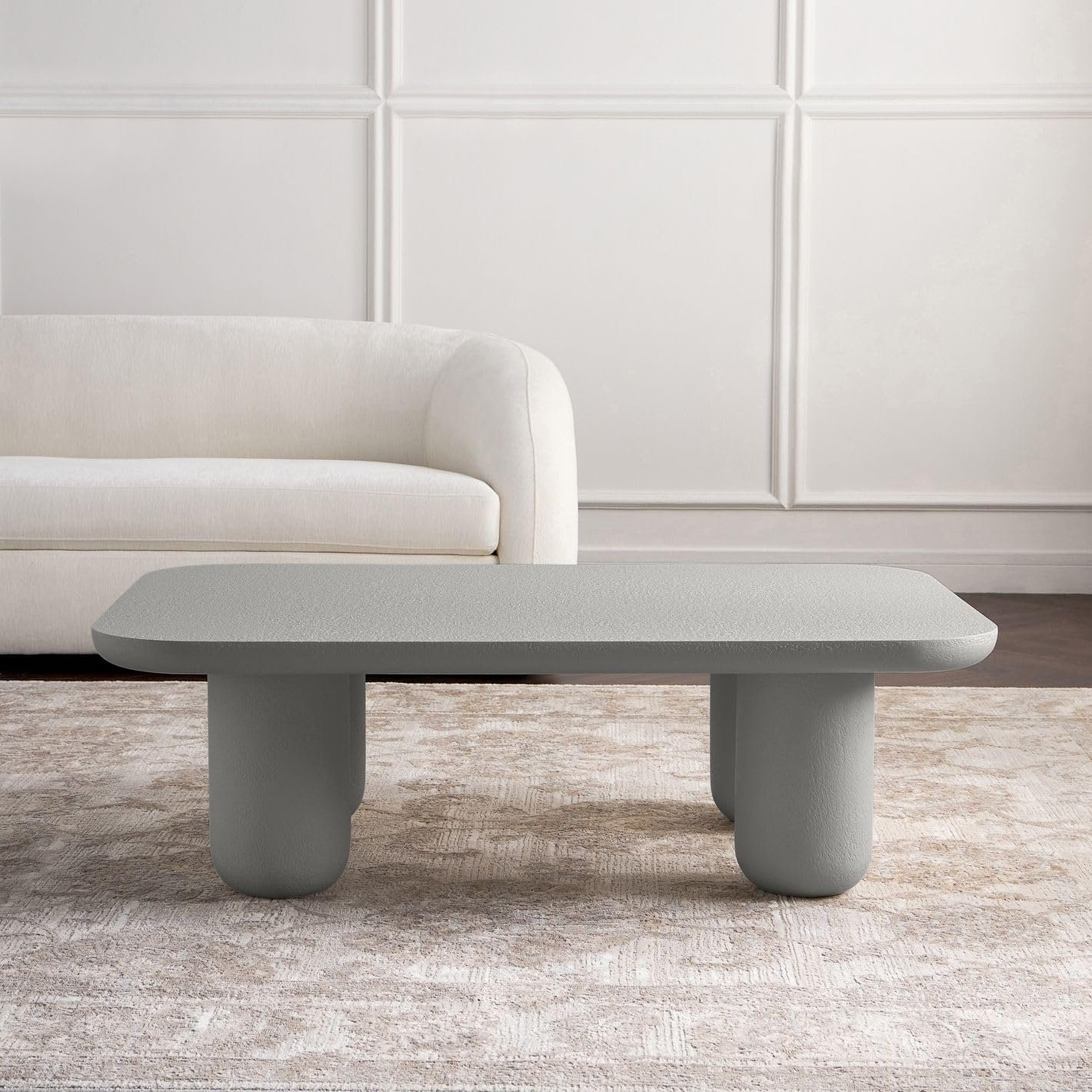 Karnak Velvet Coffee Table – Modern Rectangular Design, Engineered Wood Construction, Durable & Elegant Living Room Furniture (Black) - Image 46