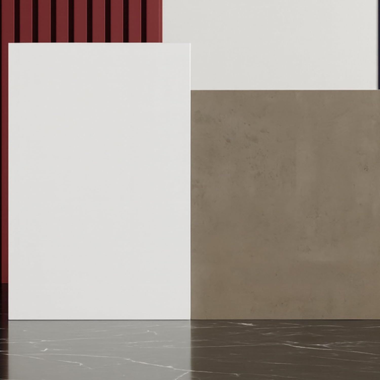 Karnak Reception Desk 180cm | Modern Office Front Desk for 2 Staff | Professional Wide Reception Counter for Office, Hotel & Restaurant Use (Oak-Dust & Grey) - Image 29